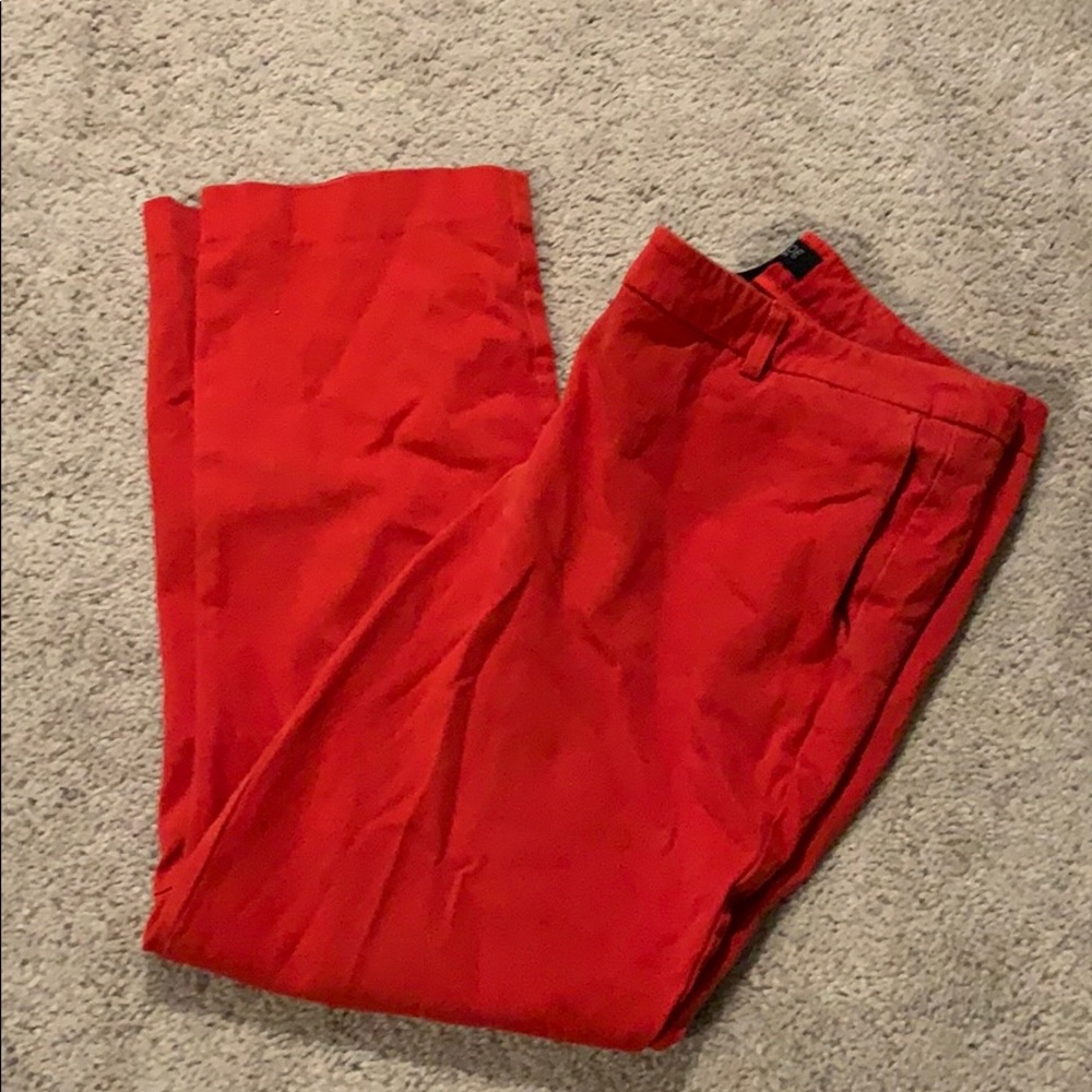 Orange Dress pants